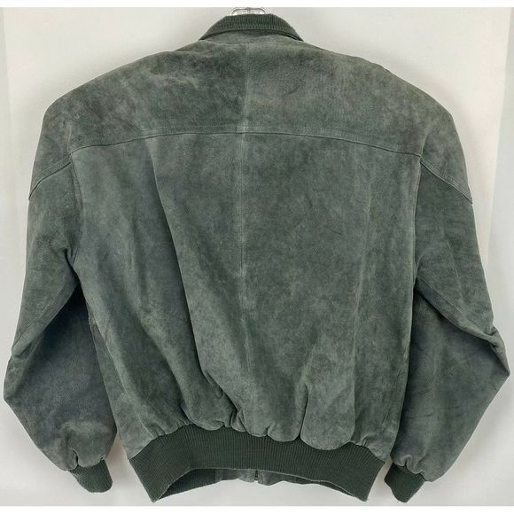 Members Only Suede Leather Flight Jacket - Picture 4 of 8